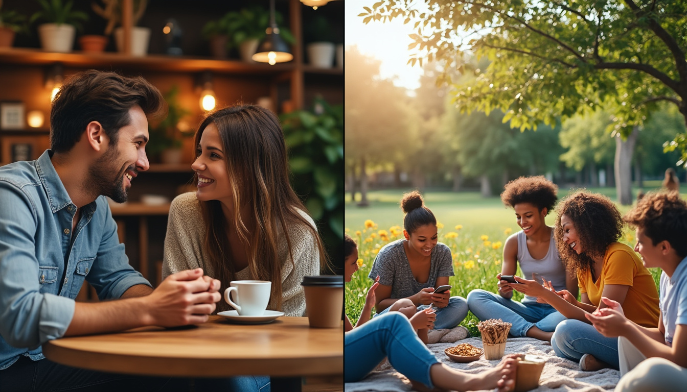 découvrez notre comparatif détaillé entre happn et once, deux applications de rencontre qui privilégient les relations authentiques. quel est le meilleur choix pour trouver l'amour véritable et établir des connexions sincères ? notre analyse vous guide à travers les fonctionnalités, avantages et inconvénients de chaque plateforme pour vous aider à faire le bon choix.