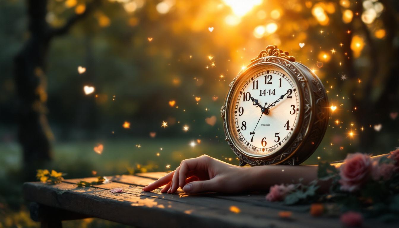 découvrez la signification de 14h14 en amour et ce que ce message du destin révèle sur vos sentiments et votre relation.