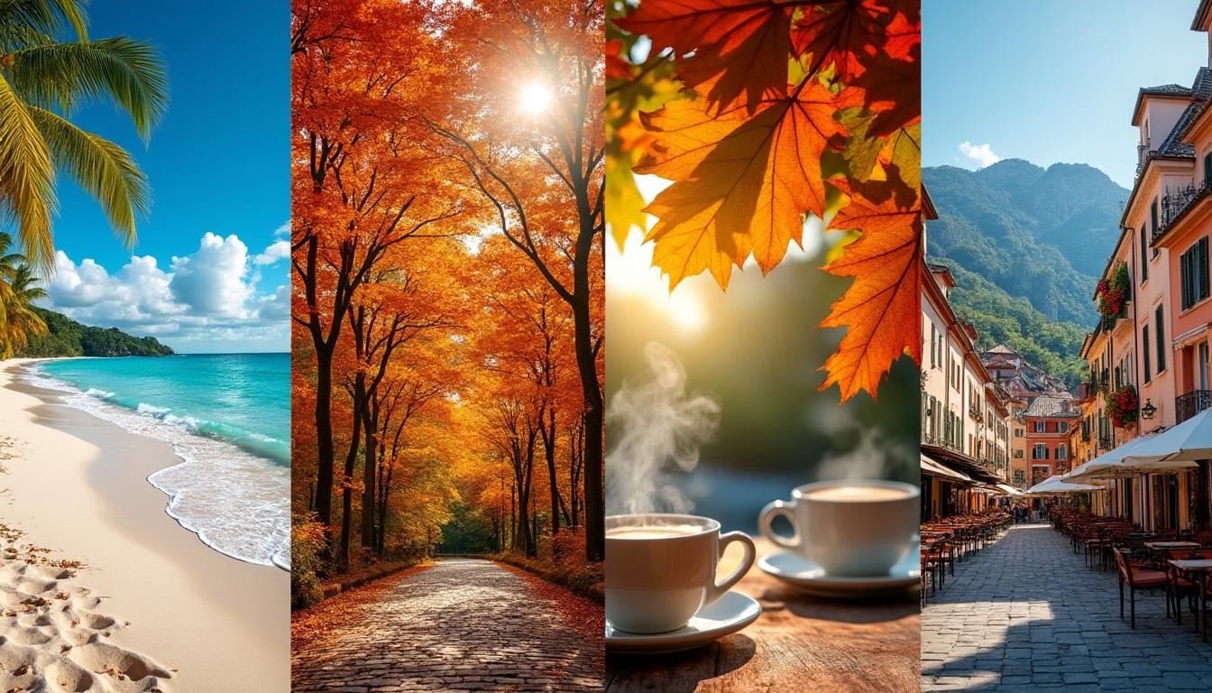 découvrez les meilleures destinations pour voyager en novembre et profiter pleinement de ce mois avec des climat agréables, des paysages magnifiques et des activités incontournables.