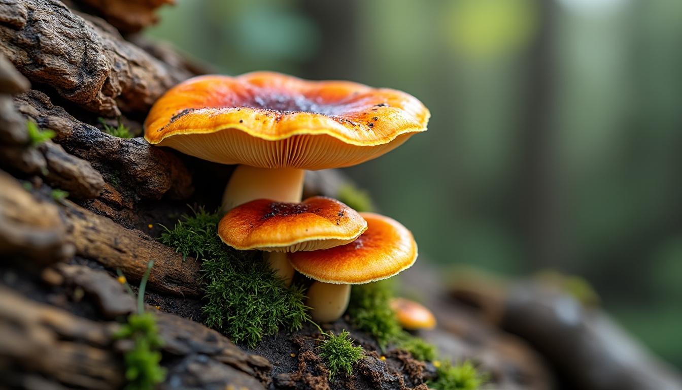 découvrez comment identifier le champignon orange sur bois mort et comprenez son rôle essentiel dans la décomposition et le recyclage naturel des matières organiques.