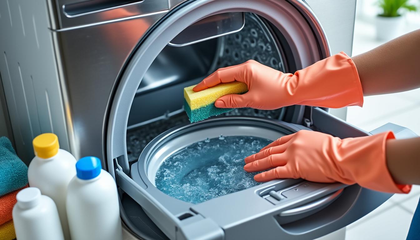 découvrez nos astuces pour nettoyer efficacement votre machine à laver et prolonger sa durée de vie grâce à un entretien régulier et simple.