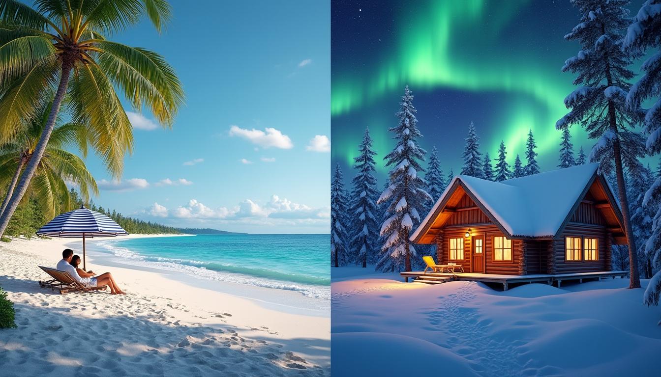découvrez les meilleures destinations pour partir en décembre et profiter de vacances d'hiver inoubliables, entre paysages enneigés et escapades ensoleillées.